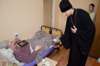 Священнослужитель посетил Огородне-Гомельскую больницу сестринского ухода Священнослужитель посетил Огородне-Гомельскую больницу сестринского ухода