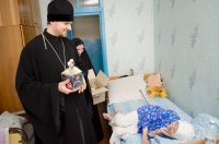 Священнослужитель посетил Огородне-Гомельскую больницу сестринского ухода Священнослужитель посетил Огородне-Гомельскую больницу сестринского ухода