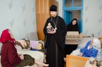 Священнослужитель посетил Огородне-Гомельскую больницу сестринского ухода Священнослужитель посетил Огородне-Гомельскую больницу сестринского ухода
