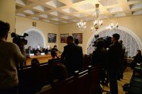 Состоялась пресс-конференция по итогам Архиерейского Собора