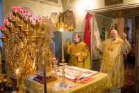 Божественная литургия в Свято-Петро-Павловском кафедральном соборе г.Гомеля