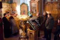 Божественная литургия в Свято-Петро-Павловском кафедральном соборе г.Гомеля