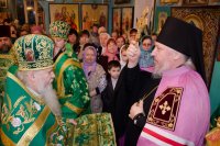 Божественная литургия в день памяти блж. Ксении Петербургской