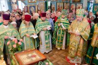 Божественная литургия в день памяти блж. Ксении Петербургской