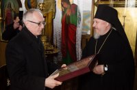Преосвященнейший Стефан приветствовал министра культуры РБ Бориса Светлова