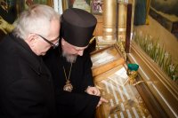 Преосвященнейший Стефан приветствовал министра культуры РБ Бориса Светлова