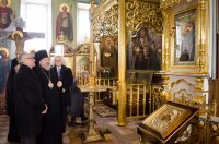 Преосвященнейший Стефан приветствовал министра культуры РБ Бориса Светлова