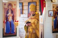 В Неделю 36-ю по Пятидесятнице Преосвященнейший Стефан возглавил Божественную Литургию в  приходе храма свв.блгг.кнн. Петра и Февронии Муромских г.Гомеля