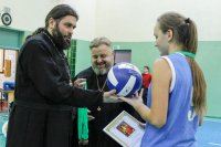 Молодёжный турнир по волейболу в Чечерском благочинии  "Единство веры и спорта"