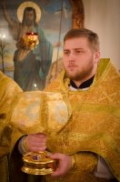 Божественная литургия в день перенесения мощей Иоанна Златоуста