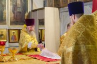 Божественная литургия в Свято-Петро-Павловском кафедральном соборе г.Гомеля