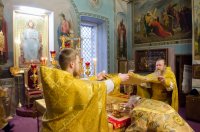 Божественная литургия в Свято-Петро-Павловском кафедральном соборе г.Гомеля