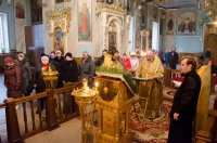 Божественная литургия в Свято-Петро-Павловском кафедральном соборе г.Гомеля