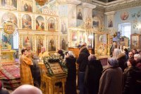 Божественная литургия в Свято-Петро-Павловском кафедральном соборе г.Гомеля