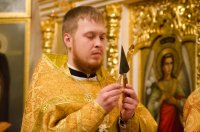 Божественная литургия в Свято-Петро-Павловском кафедральном соборе г.Гомеля