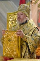 Божественная литургия в Свято-Петро-Павловском кафедральном соборе г.Гомеля