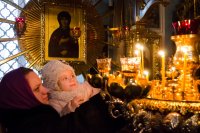 Божественная литургия в Свято-Петро-Павловском кафедральном соборе г.Гомеля