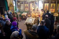 Божественная литургия в предпразднство Сретения Господня