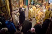 Божественная литургия в предпразднство Сретения Господня