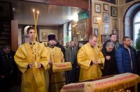 Божественная литургия в предпразднство Сретения Господня