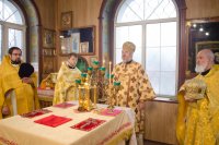 Божественная литургия в предпразднство Сретения Господня