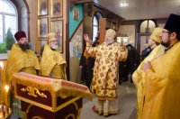 Божественная литургия в предпразднство Сретения Господня