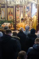 Божественная литургия в предпразднство Сретения Господня
