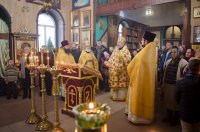 Божественная литургия в предпразднство Сретения Господня