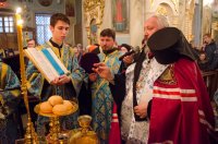 Всенощное бдение в канун праздника Сретения Господня Всенощное бдение в канун праздника Сретения Господня