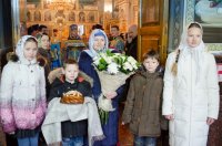 Божественная литургия в праздник Сретения Господня