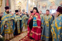 Божественная литургия в праздник Сретения Господня