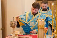 Преосвященный Стефан совершил Божественную Литургию в крестильном храме кафедрального собора г.Гомеля Преосвященный Стефан совершил Божественную Литургию в крестильном храме кафедрального собора г.Гомеля