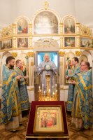 Преосвященный Стефан совершил Божественную Литургию в крестильном храме кафедрального собора г.Гомеля Преосвященный Стефан совершил Божественную Литургию в крестильном храме кафедрального собора г.Гомеля