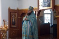 Архимандрит Амвросий (Шевцов) возглавил Божественную литургию в храме, расположенном на территории женской исправительной колонии № 4 Архимандрит Амвросий (Шевцов) возглавил Божественную литургию в храме, расположенном на территории женской исправительной колонии № 4