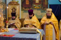 Божественная литургия в день памяти преподобного Варсонофия Великого