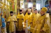 Божественная литургия в день памяти преподобного Варсонофия Великого