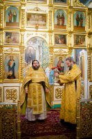 Божественная литургия в день памяти преподобного Варсонофия Великого