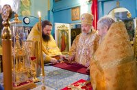 Божественная литургия в день памяти преподобного Варсонофия Великого