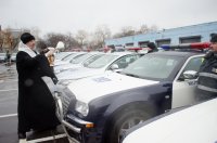 Преосвященнейший Стефан, совершил чин освящения патрульных автомобилей УГАИ УВД Гомельского облисполкома Преосвященнейший Стефан, совершил чин освящения патрульных автомобилей УГАИ УВД Гомельского облисполкома