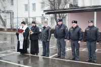 Преосвященнейший Стефан, совершил чин освящения патрульных автомобилей УГАИ УВД Гомельского облисполкома Преосвященнейший Стефан, совершил чин освящения патрульных автомобилей УГАИ УВД Гомельского облисполкома