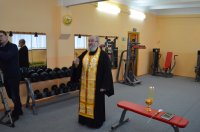 Открытии тренажёрного зала в Речицкой СДЮШОР № 1