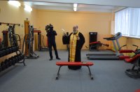Открытии тренажёрного зала в Речицкой СДЮШОР № 1