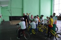 Открытии тренажёрного зала в Речицкой СДЮШОР № 1