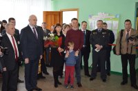 Открытии тренажёрного зала в Речицкой СДЮШОР № 1