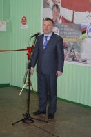 Открытии тренажёрного зала в Речицкой СДЮШОР № 1