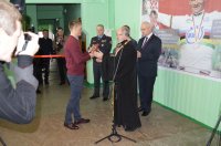 Открытии тренажёрного зала в Речицкой СДЮШОР № 1