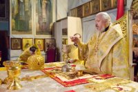 Божественная литургия в день памяти равноап. Кирилла, учителя Словенского