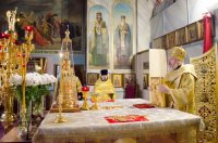 Божественная литургия в день памяти равноап. Кирилла, учителя Словенского