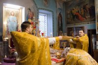 Божественная литургия в день памяти равноап. Кирилла, учителя Словенского