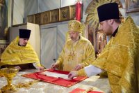 Божественная литургия в день памяти равноап. Кирилла, учителя Словенского